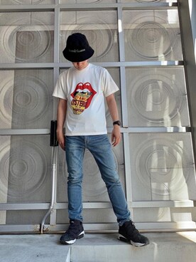 THE ROLLING STONES/RSxDIZZY&MILKY Tシャツ HYSTERIC GLAMOUR - THE ROLLING STONES/RSxDIZZY&MILKY Tシャツ