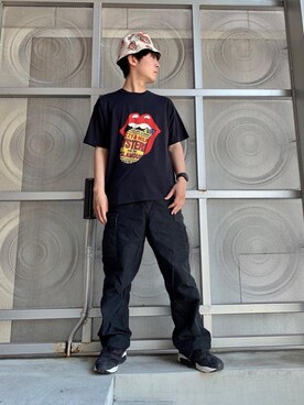 THE ROLLING STONES/RSxDIZZY&MILKY Tシャツ HYSTERIC GLAMOUR - THE ROLLING STONES/RSxDIZZY&MILKY Tシャツ
