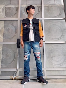 けんたさん（メンズ・174cm）の夏コーディネート