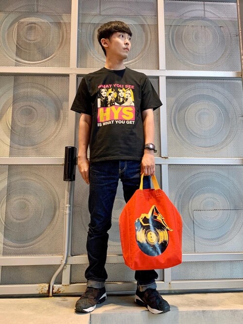 HYSTERIC GLAMOUR（ヒステリックグラマー）の「WHAT YOU SEE Tシャツ