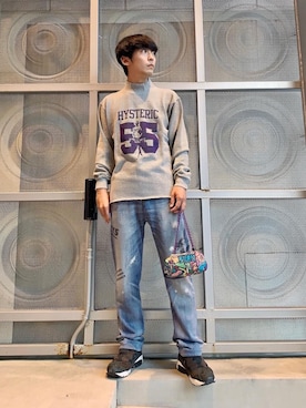 「らふこーで」｜「アイテム（その他）」を使った、けんたさん（メンズ・174cm）の秋コーディネート