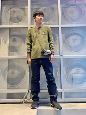 「らふこーで」｜「アイテム（財布/小物）」を使った、けんたさん（メンズ・174cm）の秋コーディネート
