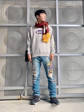 「らふこーで」｜「アイテム（財布/小物）」を使った、けんたさん（メンズ・174cm）の秋コーディネート
