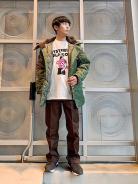 けんたさん（メンズ・174cm）の冬コーディネート