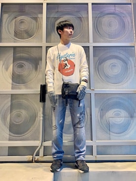「らふこーで」｜「アイテム（その他）」を使った、けんたさん（メンズ・174cm）の冬コーディネート