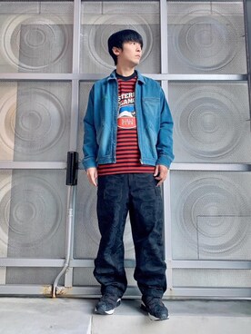 「らふこーで」｜「アイテム（その他アウター）」を使った、けんたさん（メンズ・174cm）の冬コーディネート