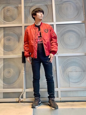 けんたさん（メンズ・174cm）の冬コーディネート