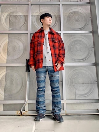 HYSTERIC GLAMOUR（ヒステリックグラマー）の「オンブレーチェック