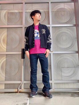 「らふこーで」｜「アイテム（その他アウター）」を使った、けんたさん（メンズ・174cm）の冬コーディネート