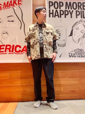 けんたさん（メンズ・174cm）の春コーディネート