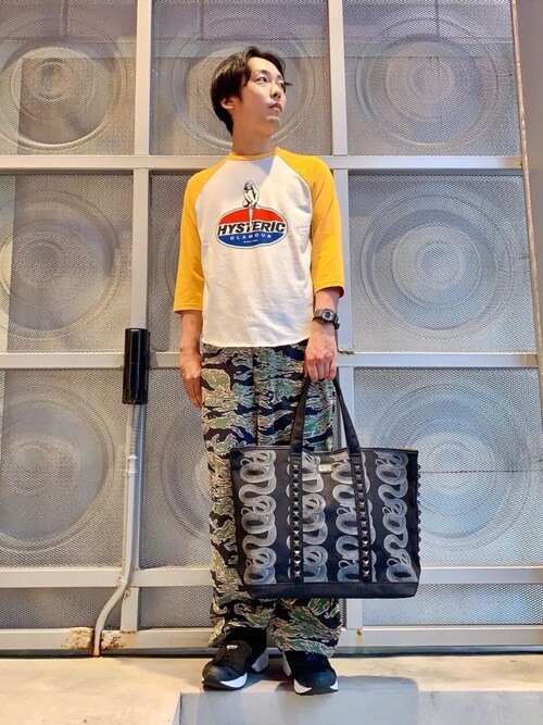 HYSTERIC GLAMOUR名古屋店けんたさんのトートバッグを使った HYSTERIC GLAMOUR名古屋店けんたさんのトートバッグを使った