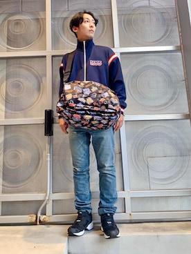 「らふこーで」｜「アイテム（その他アウター）」を使った、けんたさん（メンズ・174cm）の秋コーディネート