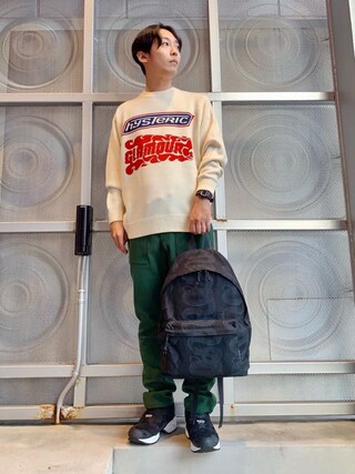HYSTERIC GLAMOUR 総柄 ガールナップサック リュック　黒 Y2K STYLING | HYSTERIC GLAMOUR ONLINE STORE ヒステリックグラマー