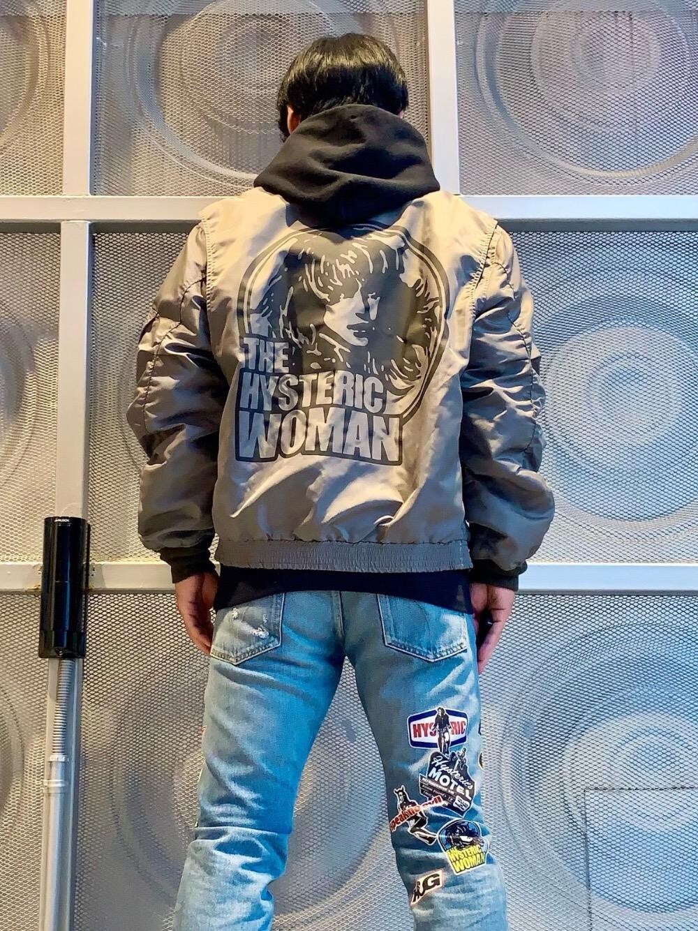 半額以下‼️THE HYSTERIC WOMAN G-8 WEPジャケット HYSTERIC GLAMOUR（ヒステリックグラマー）の「THE HYSTERIC WOMAN G-8