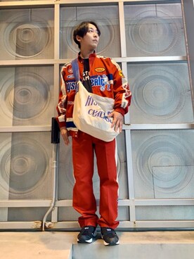 「らふこーで」｜「アイテム（その他アウター）」を使った、けんたさん（メンズ・174cm）の秋コーディネート