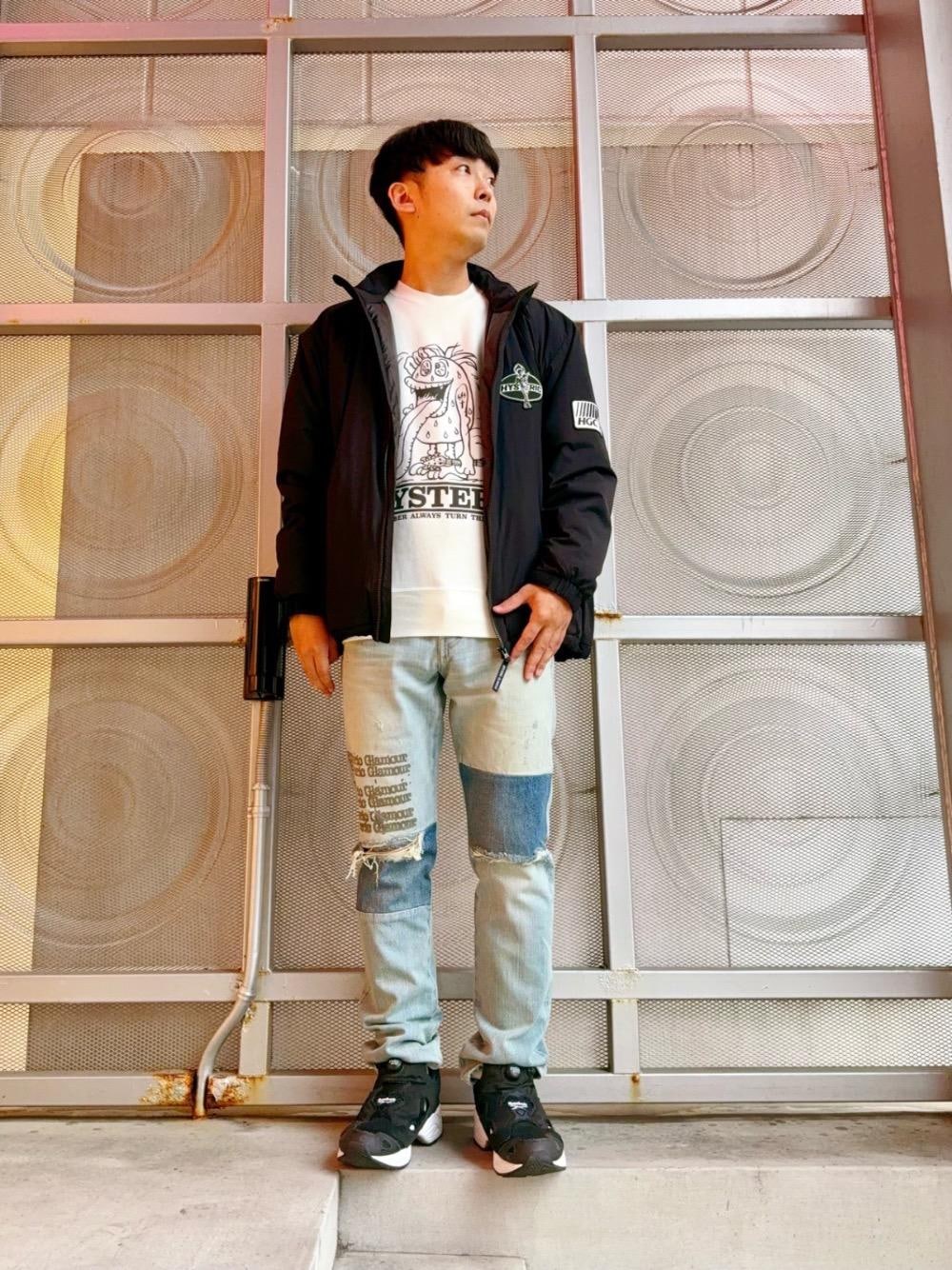 DYNAMITE ANGELワッペン スタンドカラージャケットを使った人気