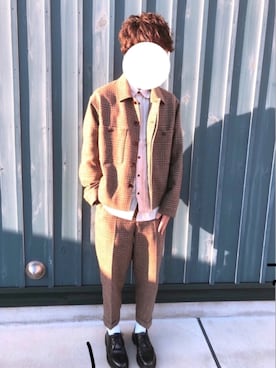 「Steven Alan（スティーブンアラン）のアイテム（その他アウター）」を使った、ichiiiさん（メンズ・175cm）の冬コーディネート