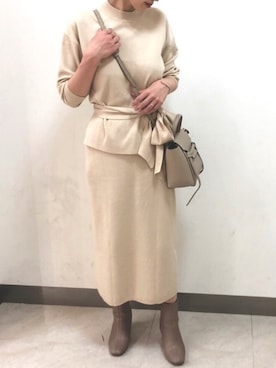 rere®️ さん（レディース・159cm）の秋コーディネート