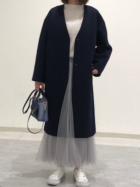 「SAZABY（サザビー）のアイテム」を使った、rere®️ さん（レディース・159cm）の冬コーディネート