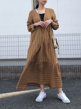 rere®️ さん（レディース・159cm）の春コーディネート