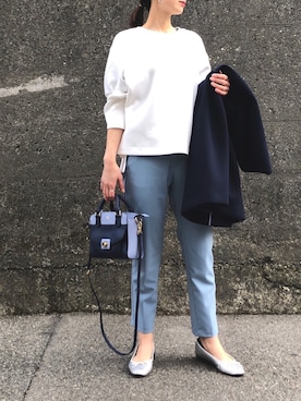 「SAZABY（サザビー）のアイテム」を使った、rere®️ さん（レディース・159cm）の春コーディネート