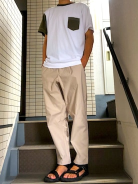 rikuさん（メンズ・170cm）の夏コーディネート