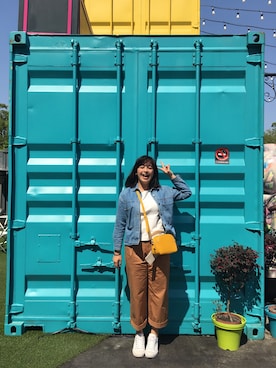 「Accessorize（アクセサライズ）のアイテム」を使った、Chingさん（レディース・165cm）の秋コーディネート