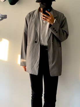 「neos（ネオス）のアイテム（テーラードジャケット）」を使った、nosukeさん（メンズ・175cm）の春コーディネート