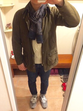Newoneさん（メンズ・171cm）の冬コーディネート