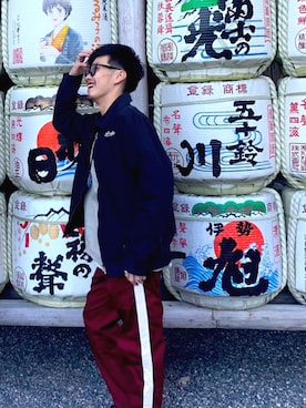 「aie」｜「アイテム（腕時計）」を使った、Ma⇒saさん（メンズ・170cm）の秋コーディネート