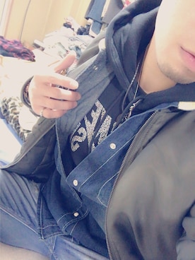 @猿さん（メンズ・168cm）の冬コーディネート