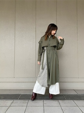「#instagood」｜「アイテム（パンツ）」を使った、acchan_utさん（レディース・158cm）の冬コーディネート