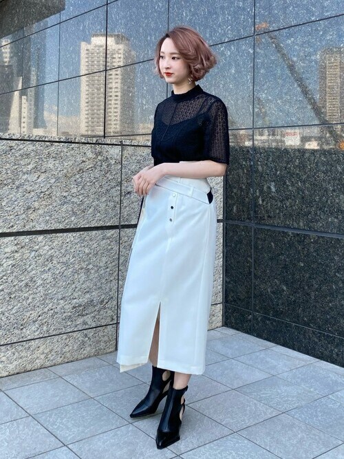 acchan_ut（UNITED TOKYO 大阪）｜UNITED TOKYOのスカートを使った 