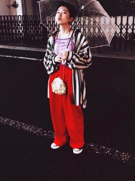「W.W.G」｜rさん（レディース・157cm）の夏コーディネート