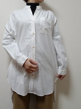 「無印良品」｜saicchanさん（レディース・155cm）の冬コーディネート