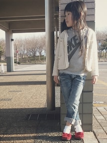 ZARA | ノーカラージャケット