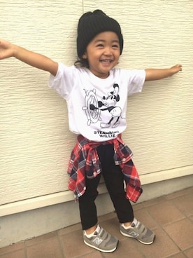 Niina♡さん（キッズ・90cm）の秋コーディネート