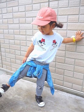 Niina♡さん（キッズ・90cm）の秋コーディネート