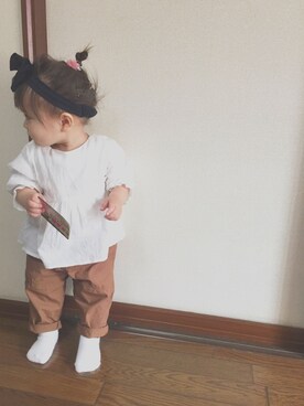 ama.。.:*♡さん(キッズ・80cm)の春コーディネート