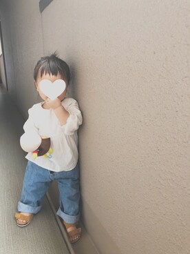 ama.。.:*♡さん(キッズ・80cm)の春コーディネート