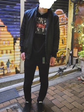 「GGD（ジージーディー）のアイテム（ジャケット/アウター）」を使った、H&Nさん（メンズ・180cm）の春コーディネート