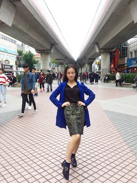 「TAIPEI」｜「アイテム（ブーティ）」を使った、shionfayさん（レディース・153cm）の秋コーディネート