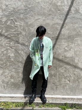 「liberum（リベルム）のアイテム（ジャケット/アウター）」を使った、saidaさん（メンズ・174cm）の春コーディネート