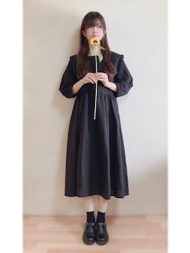 「ひまわり」｜「アイテム（その他）」を使った、Gilda♡ᵕ̈*⑅さん（レディース・163cm）の夏コーディネート