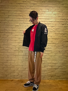 HOSHIさん(メンズ・170cm)の春コーディネート