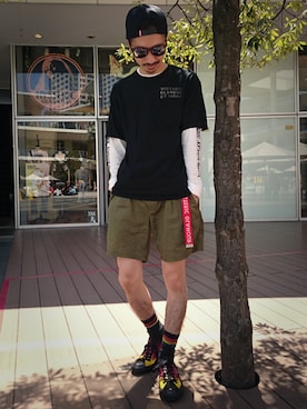 HOSHIさん（メンズ・170cm）の夏コーディネート