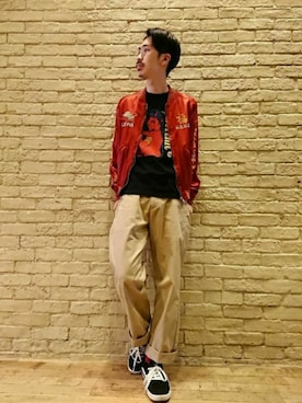 HOSHIさん（メンズ・170cm）の冬コーディネート