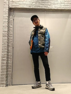 「ロッキーマウンテン」｜「アイテム（ブルゾン）」を使った、HOSHIさん（メンズ・170cm）の冬コーディネート