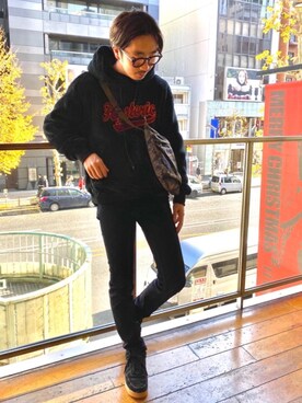 HOSHIさん（メンズ・170cm）の冬コーディネート