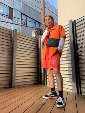 HOSHIさん（メンズ・170cm）の夏コーディネート